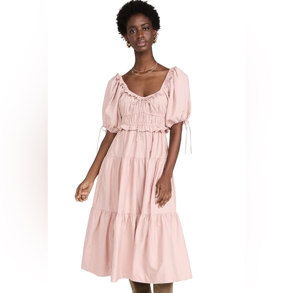 En Saison Blush Long Sleeve Dress